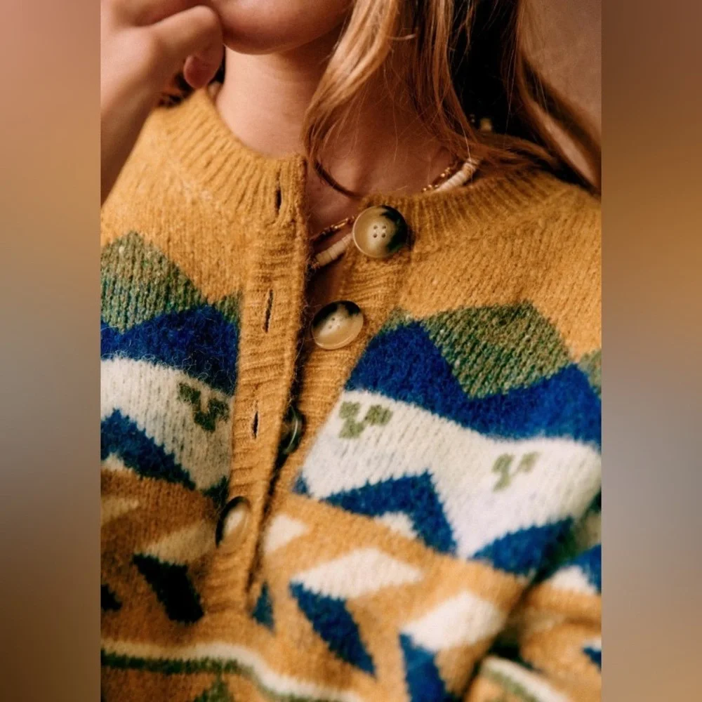 Sezane | NWOT Georges Jumper Multicolor Small
